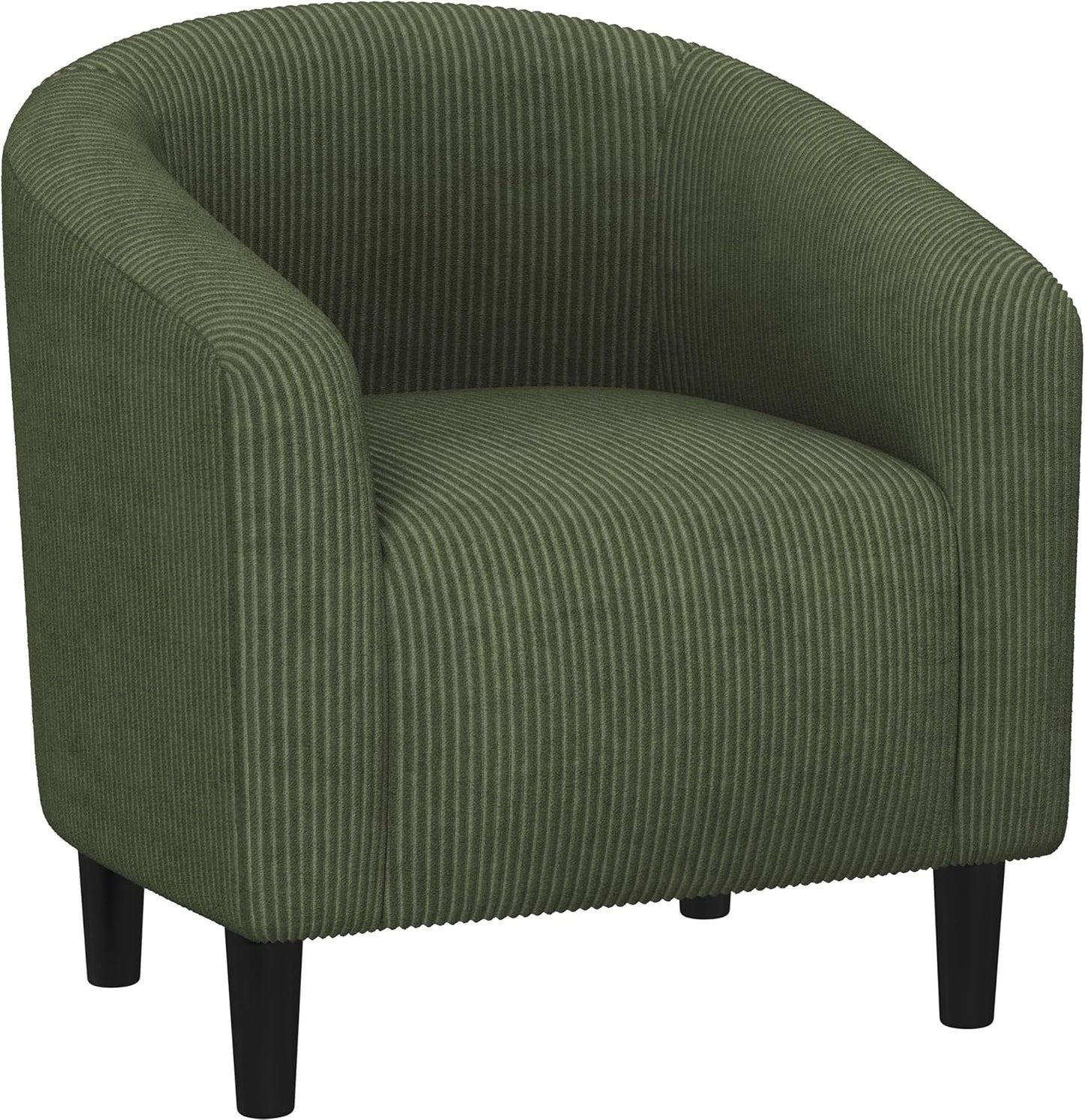 Yaheetech Accent Barrel Chair, Boucle Fabric Club Chair, Furry Sherpa Elegant Armchair with Cozy Soft Padded, Suitable for Living Room Bedroom Reception Room Office, Blue
