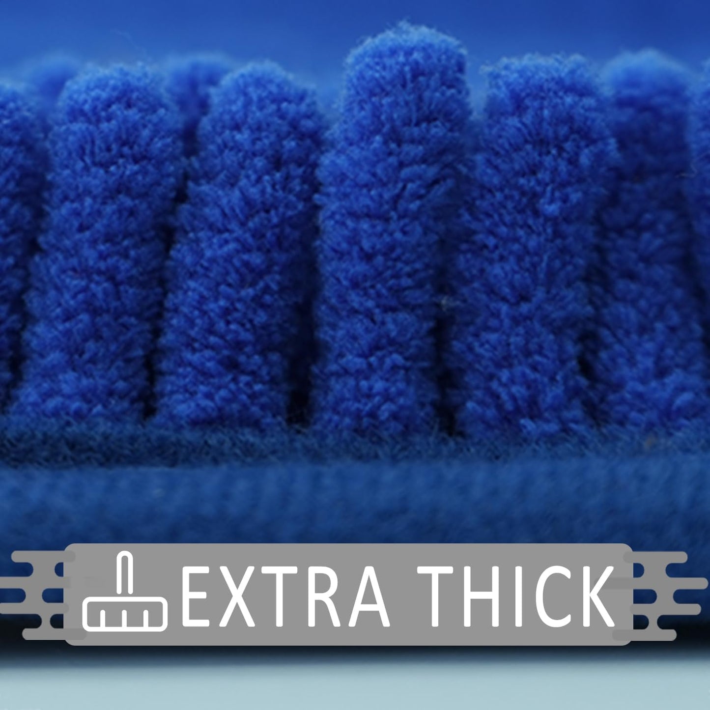 Bathroom Rugs Sets 3 Piece Non Slip,Bath Rugs with PVC Backing Bath Carpet,Bathroom Rug Washable,Absorbent,Plush Carpet Mats,Bath Mats for Bedroom, Kitchen,Tub,Home Decor (Royal)