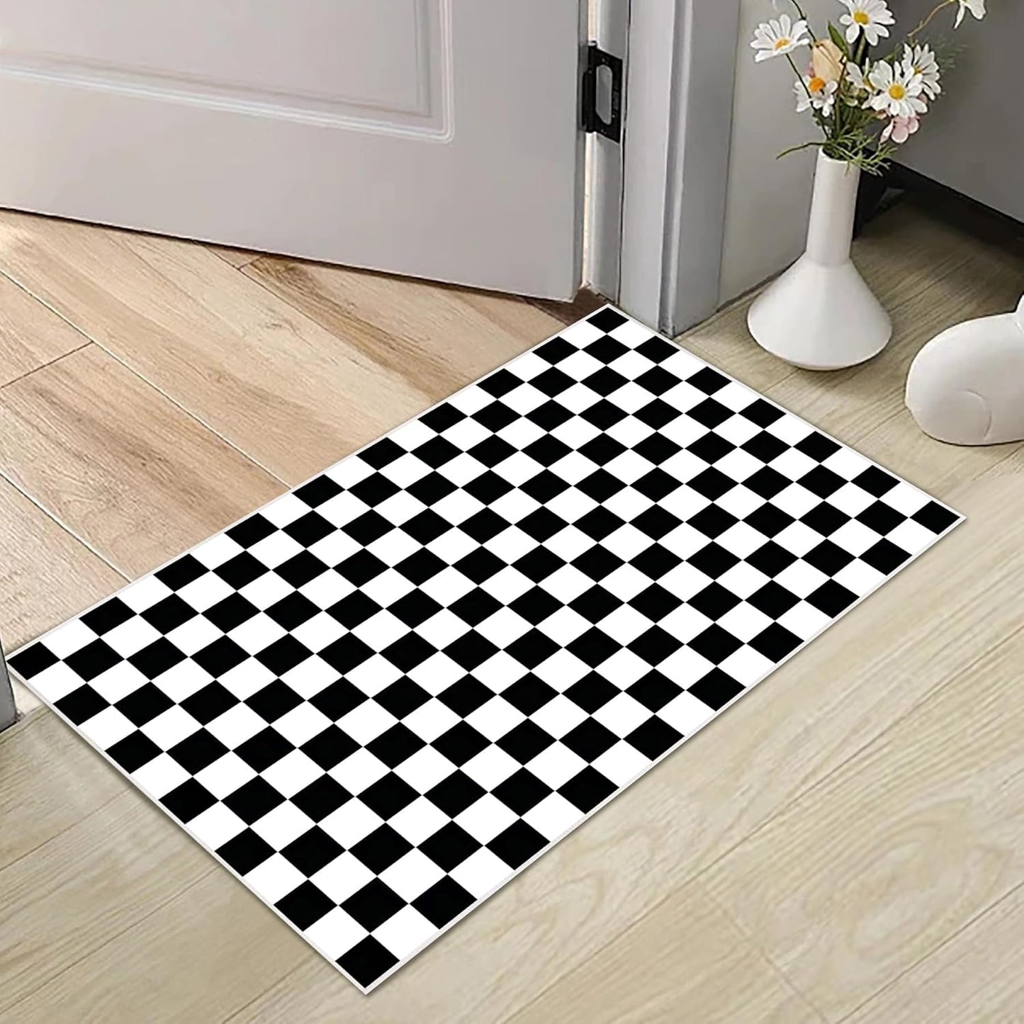 Leopard Rug 8x10 Large Living Room Area Rug Washable Non-Slip Leopard Print Bedroom Rug Modern Themed Indoor Carpet for Dining Room Foyer Apartment Den（8x10ft,Brown）