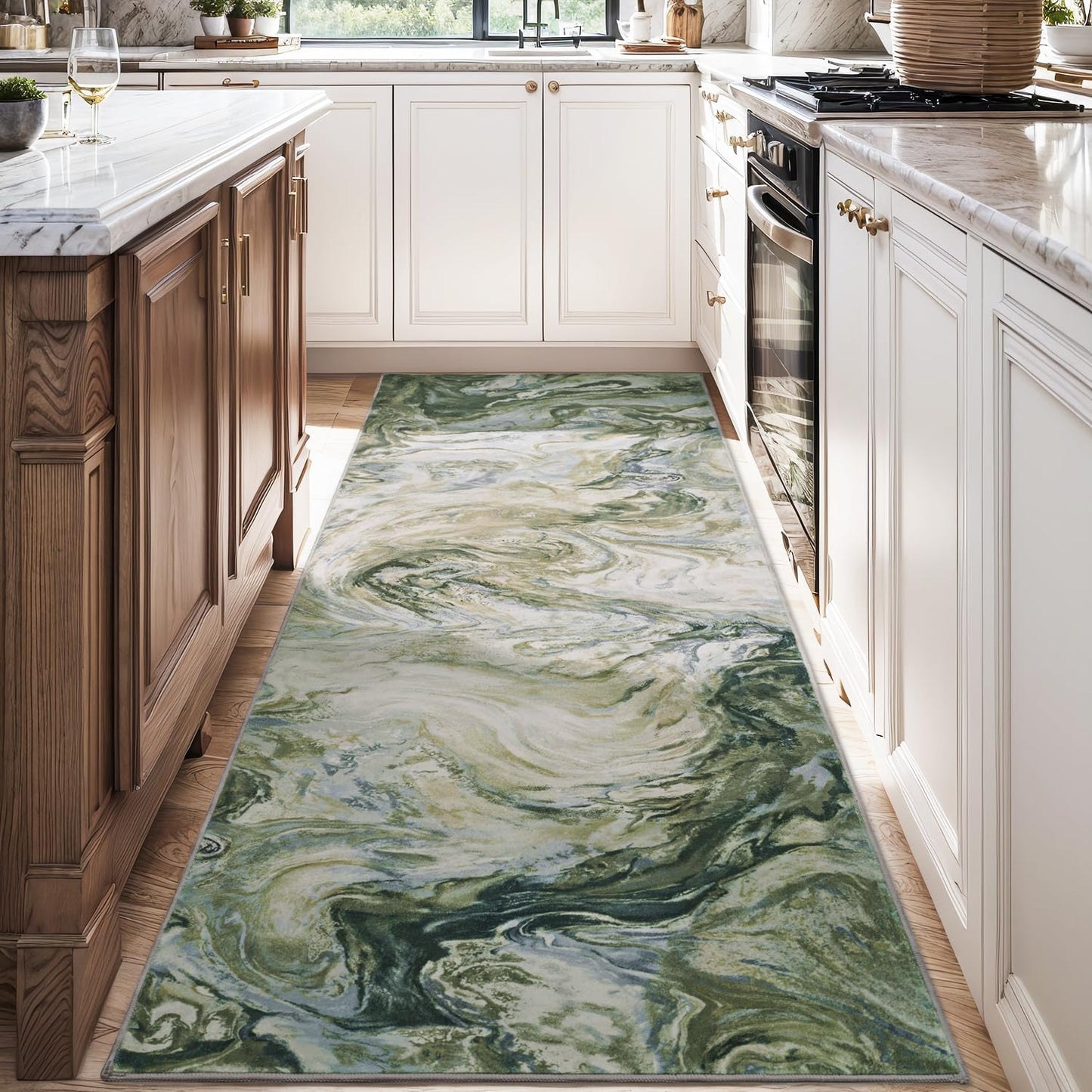 5x7 Area Rugs for Living Room, Modern Abstract Rug for Bedroom, Contemporary Machine Washable Rug, Large Stain Resistant Carpet for Dining Room Playroom Home Office, Pet & Kids Friendly